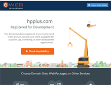 Tablet Screenshot of hpplus.com
